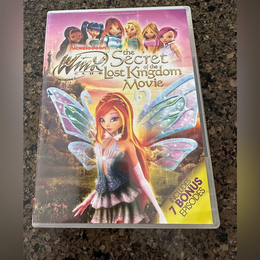 Winx Club: The Secret of the Lost Kingdom Movie DVD